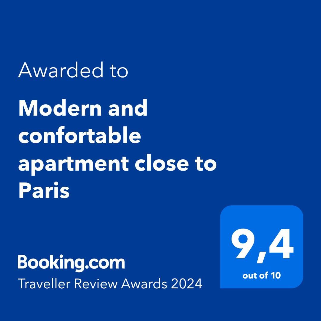 Modern And Confortable Apartment Close To Paris Bois-Colombes Kültér fotó